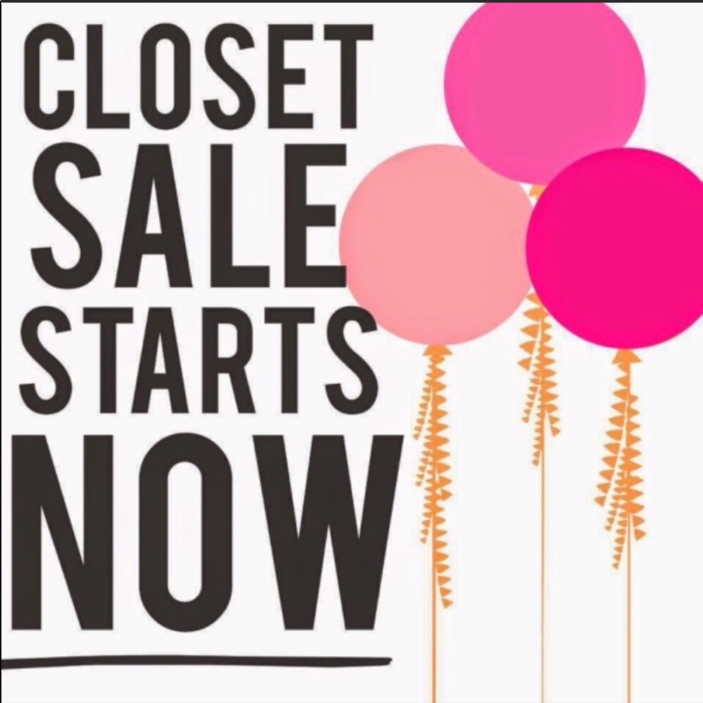Closet sale make offers on all items and bundle
